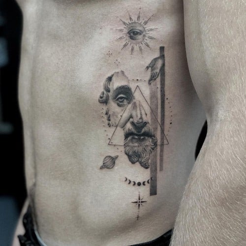 Rib Tattoo
