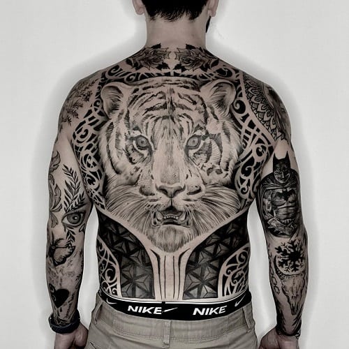 Siberian Tiger Tattoo
