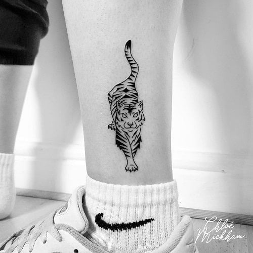 Small Tiger Tattoo