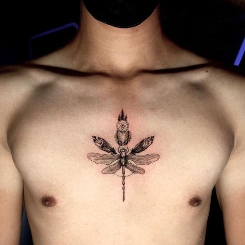 Sternum Tattoo