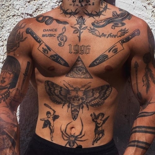Stomach Tattoo