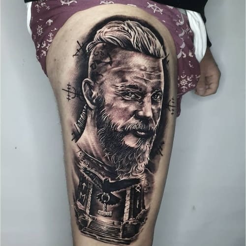 Thigh Tattoo