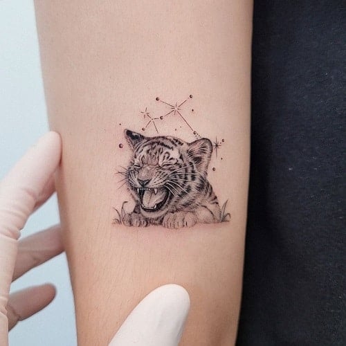 Tiger Cub Tattoo