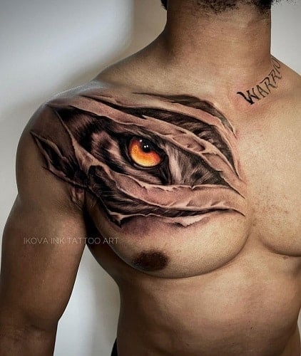 Tiger Scratch Tattoo