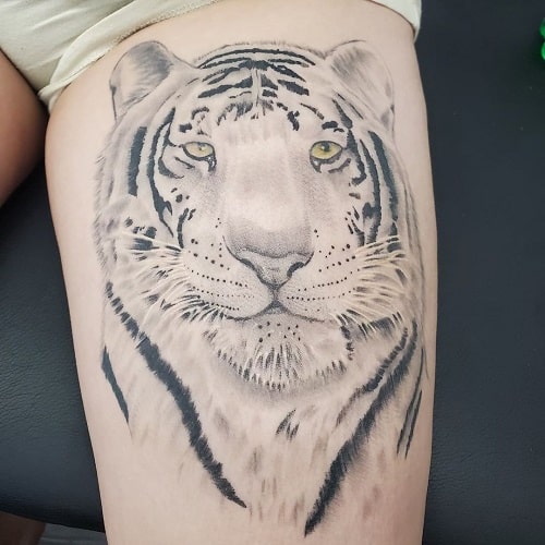 White Tiger Tattoo