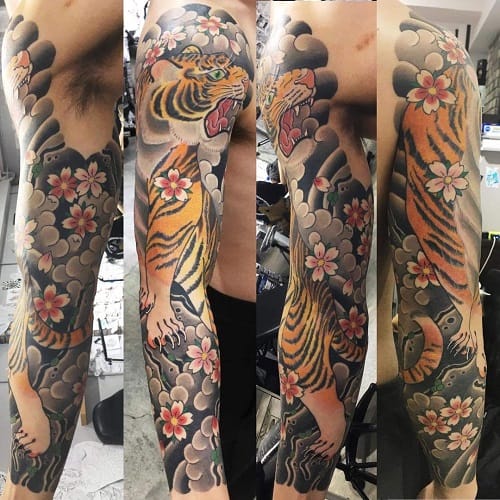 Yakuza Tiger Tattoo