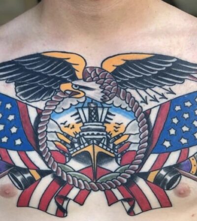 20 Of The Best American Flag Tattoos For Men in 2026