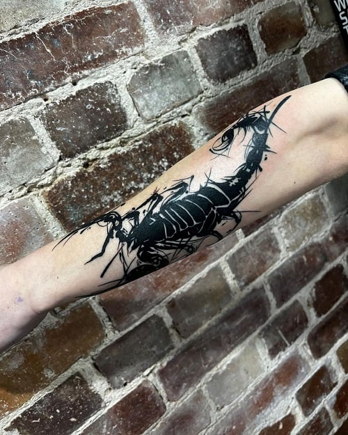 Black Scorpion Tattoo