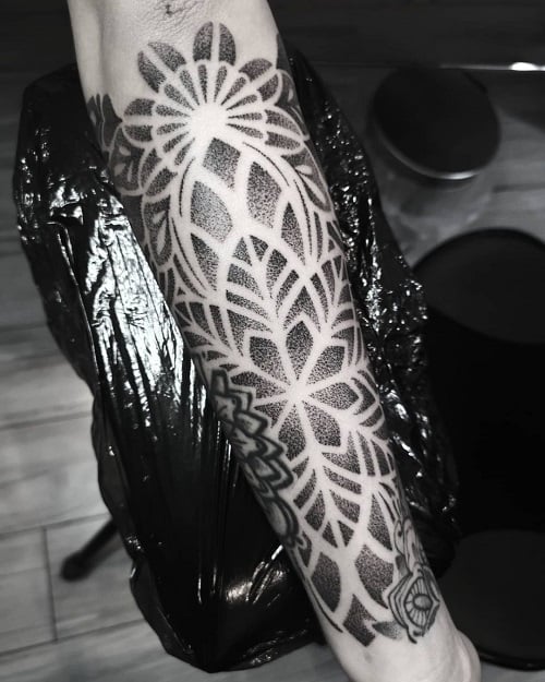 Dotwork Forearm Tattoo