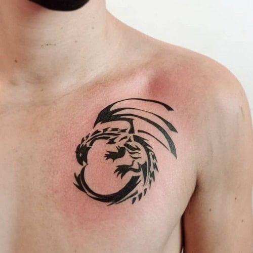 Dragon Tribal Tattoo