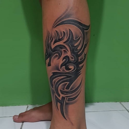 Dragon Tribal Tattoo