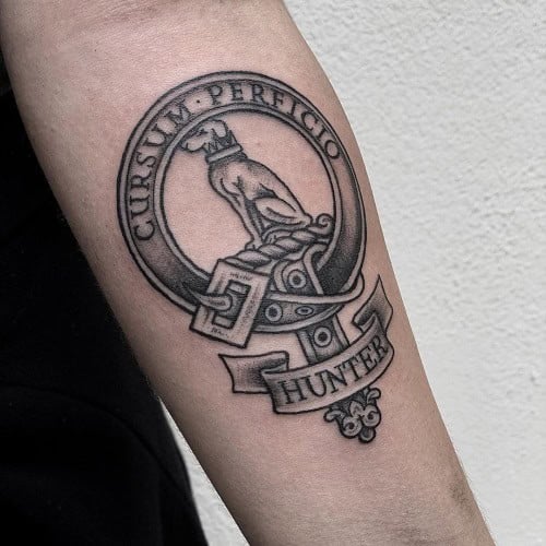 Family Crest Tattoo