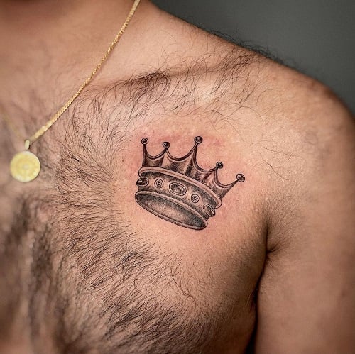 Five Point Crown Tattoo