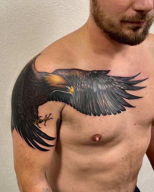 Golden Eagle Tattoo