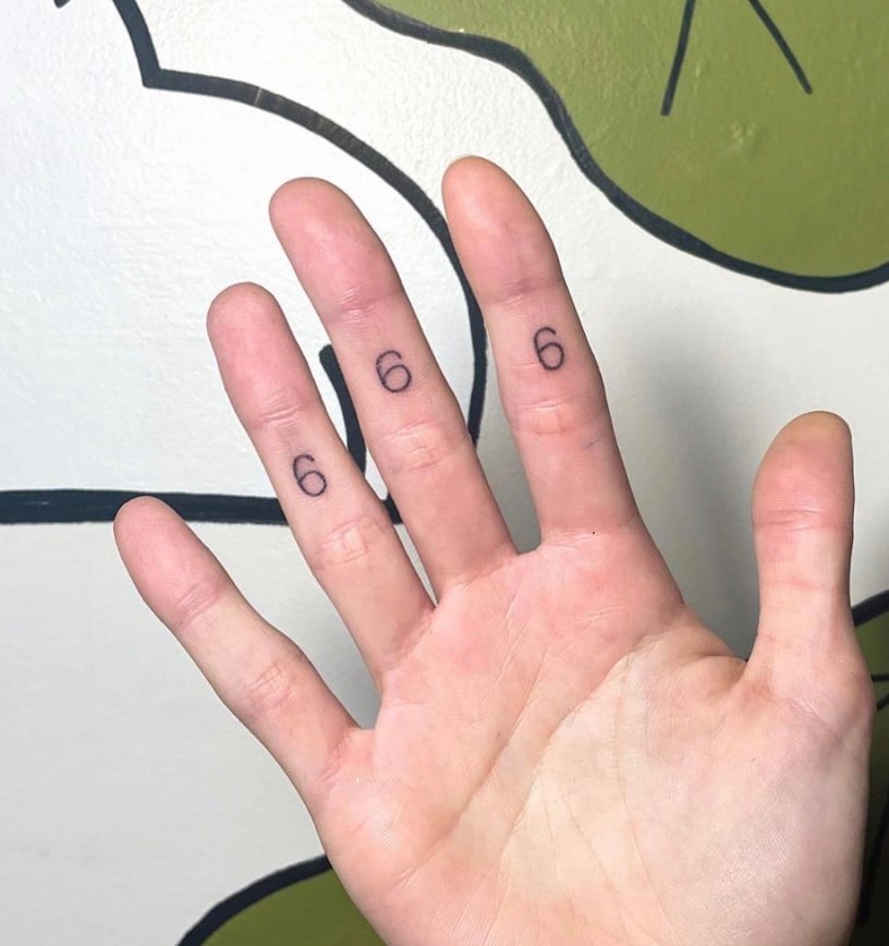 Hand Poke Tattoo