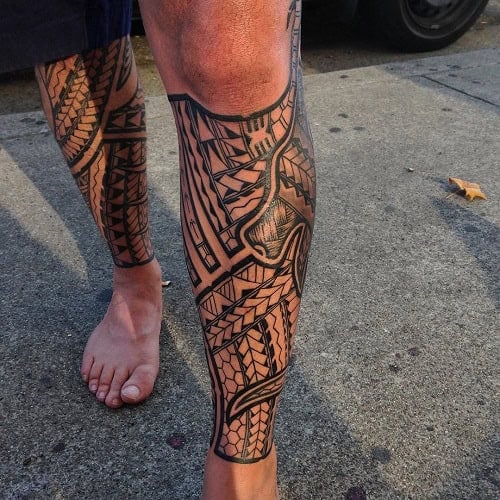Hawaiian Tribal Tattoo