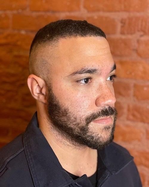 High and Tight with Beard