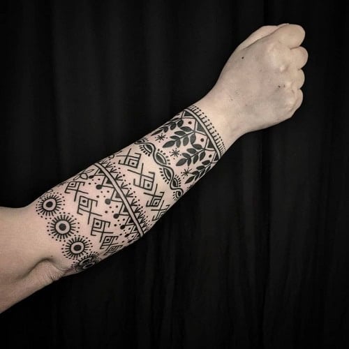 Indian Tribal Tattoo