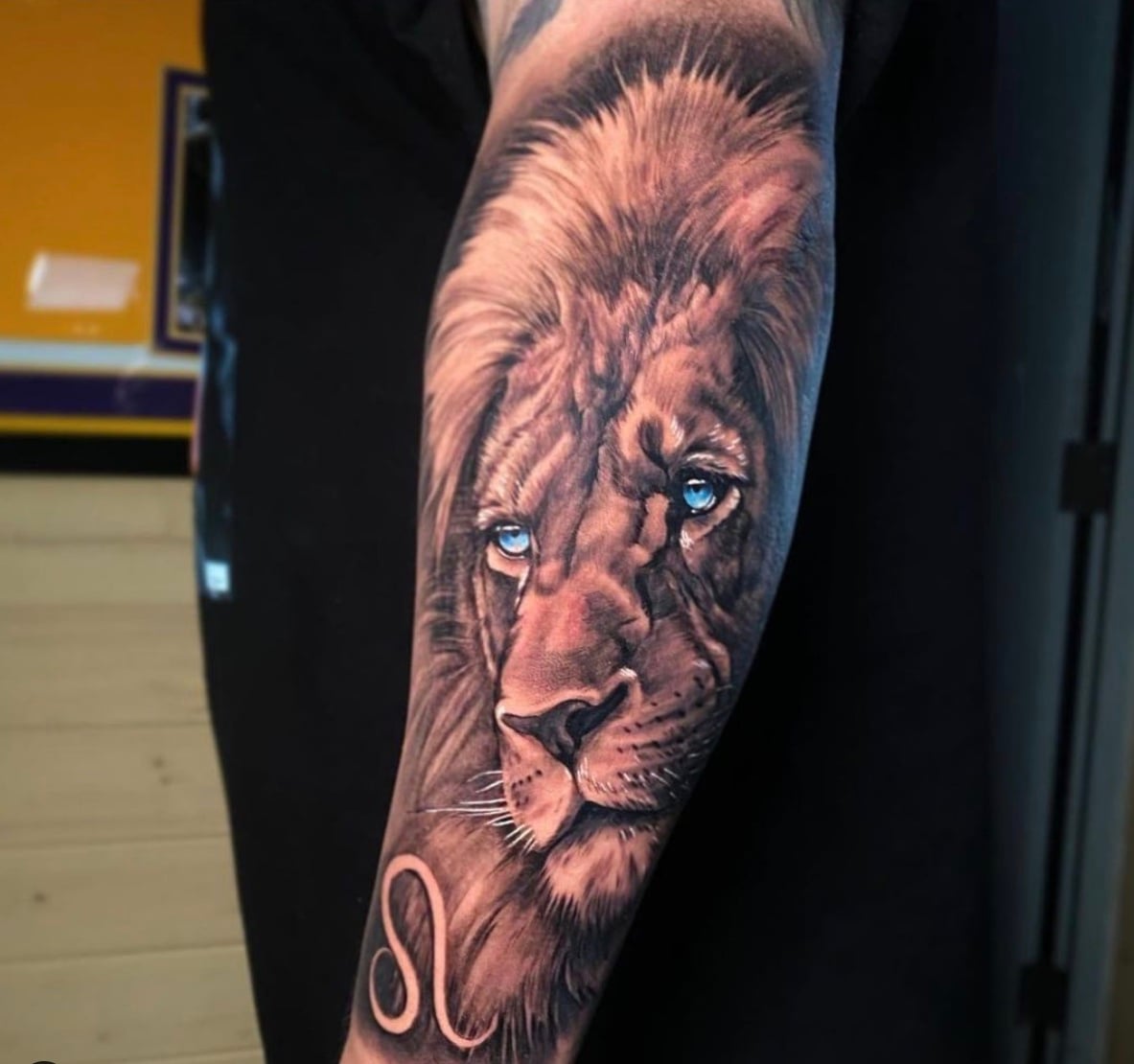 Lion Leo Tattoo