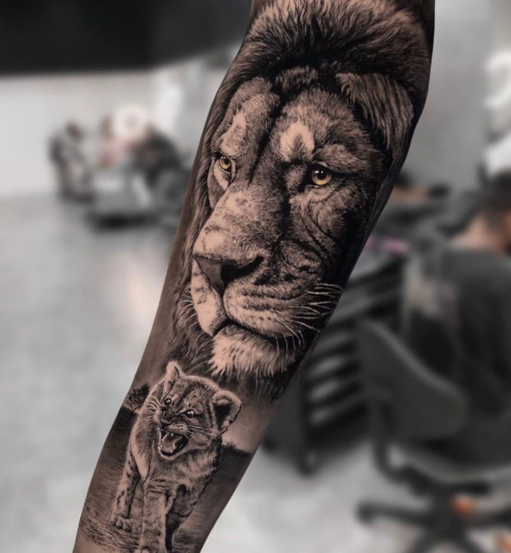 Lion Tattoo