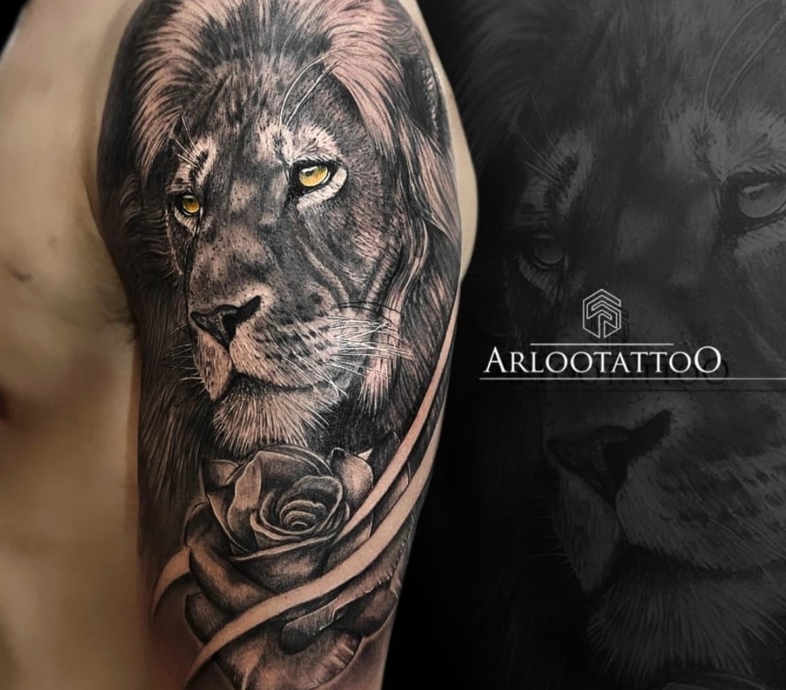 Lion Tattoo 