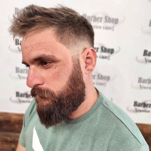 Long Butch Haircut with Side Sway