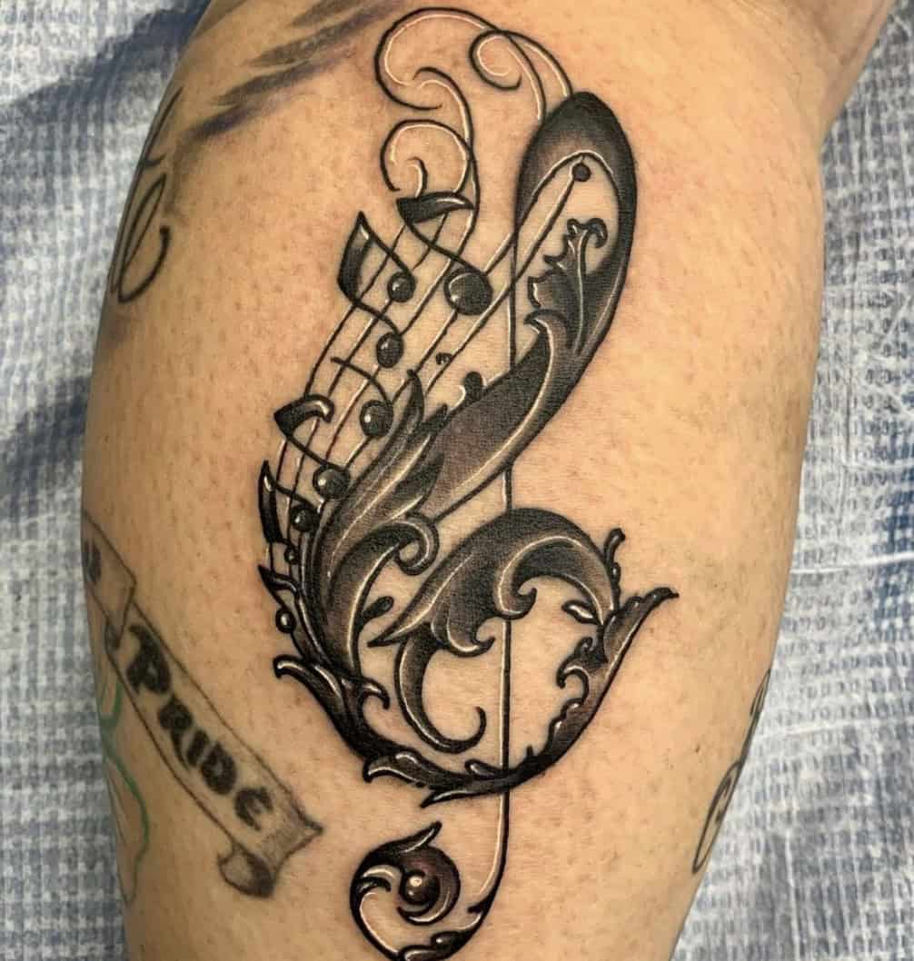 Music Note Tattoo