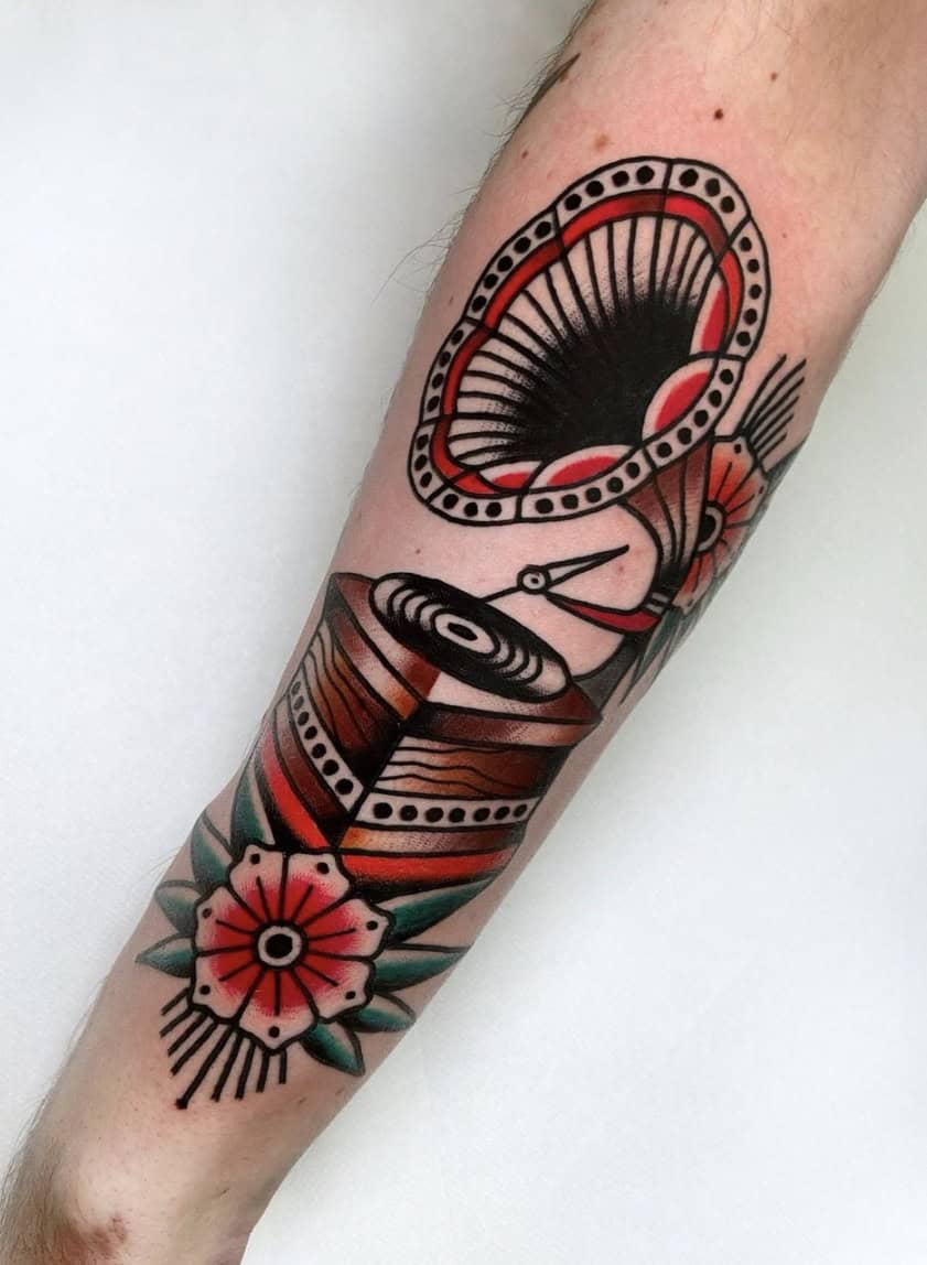 Music Tattoo Arm