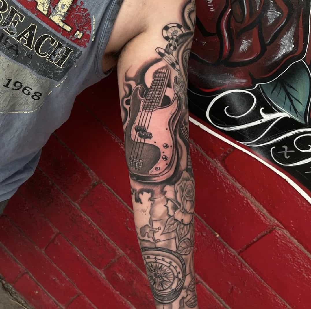 Music Tattoo Sleeve