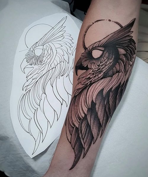 Night Owl Tattoo