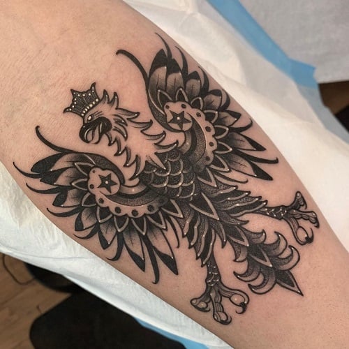 Polish Eagle Tattoo