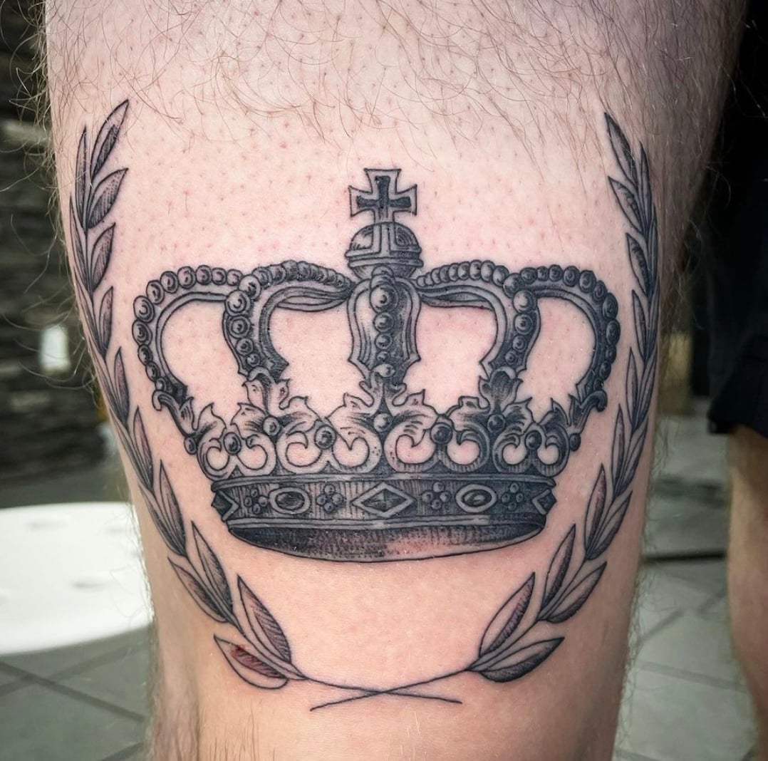 Princess Crown Tattoo