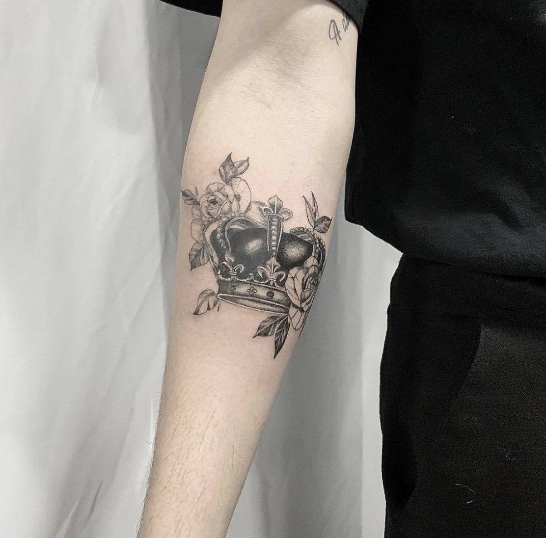 Queen Crown Tattoo