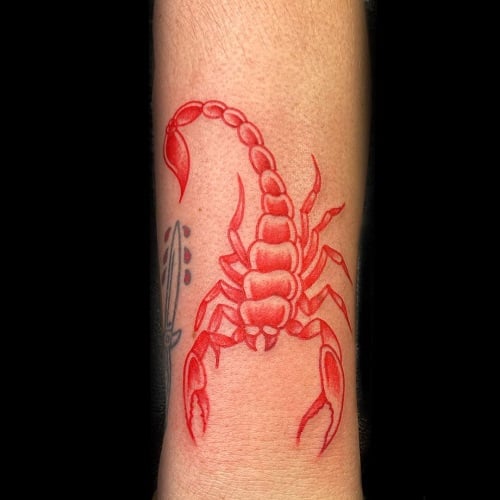 Red Scorpion Tattoo