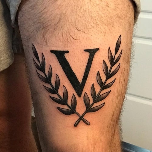 Roman Numeral 5 Tattoo