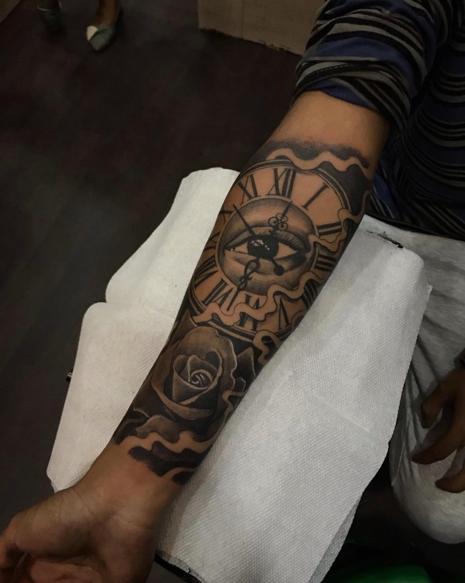 Roman Numeral Tattoos
