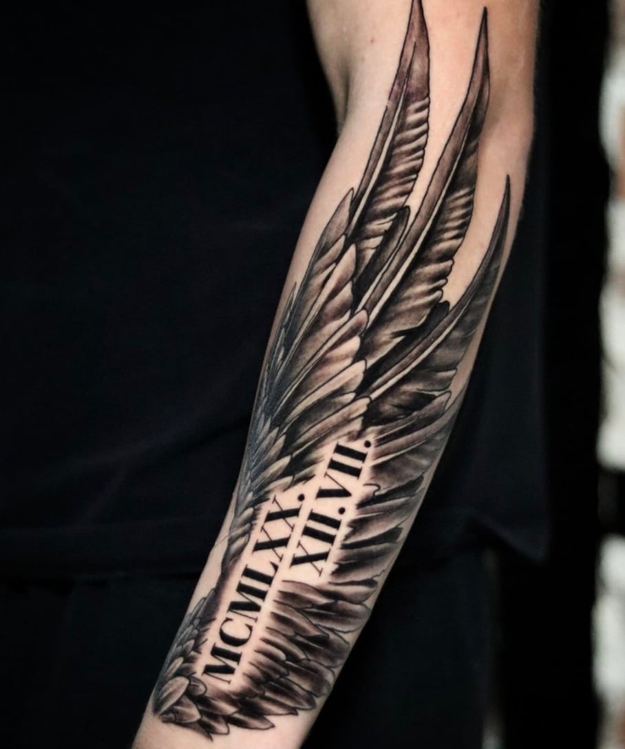 Roman Numeral Tattoo