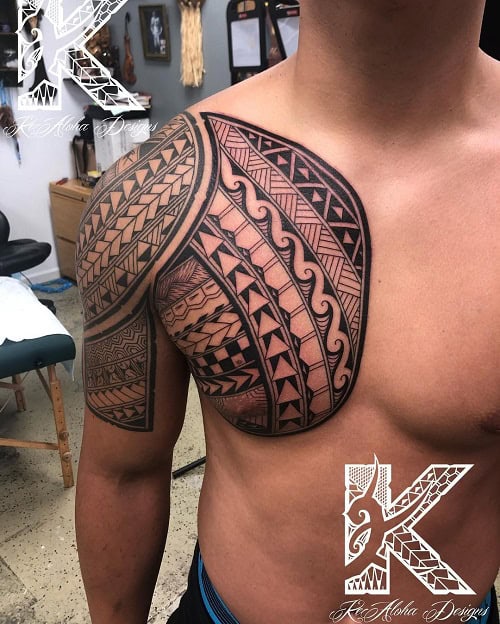 Samoan Tribal Tattoo