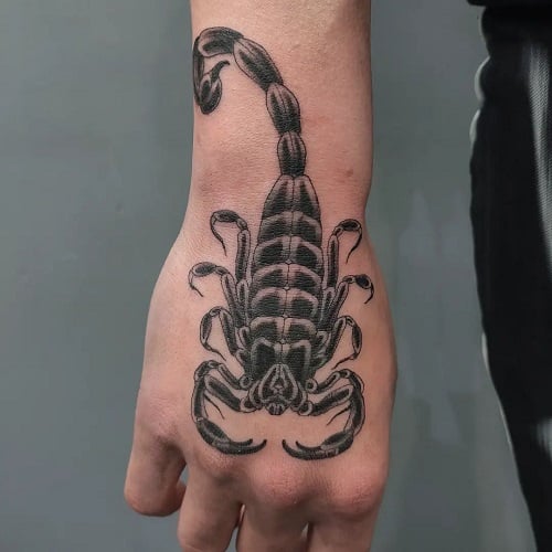 Scorpion Hang Tattoo