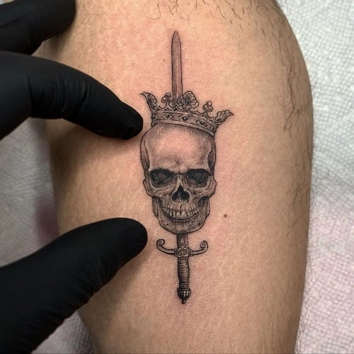 Simple Dotwork Tattoo