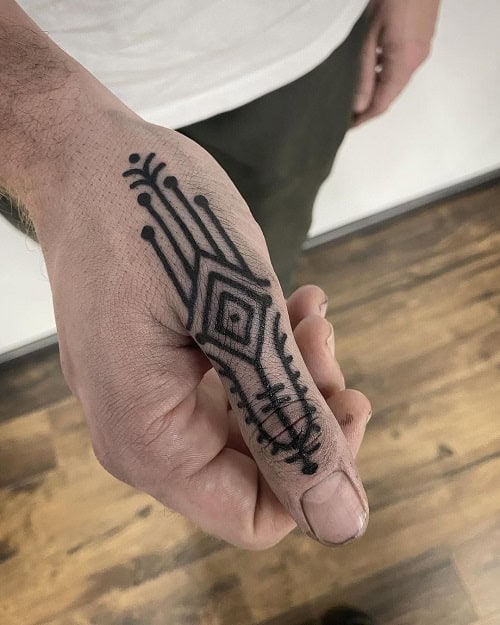 Small Tribal Tattoo
