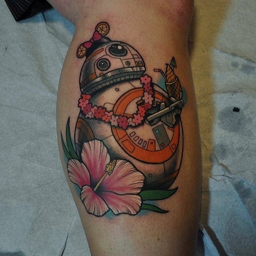 Star Wars BB-8 Tattoo