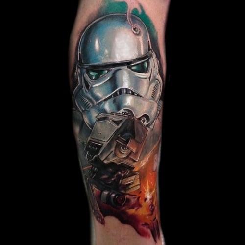 Star Wars Clone Trooper Tattoo