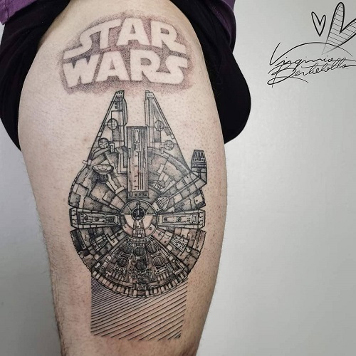 Star Wars Logo Tattoo