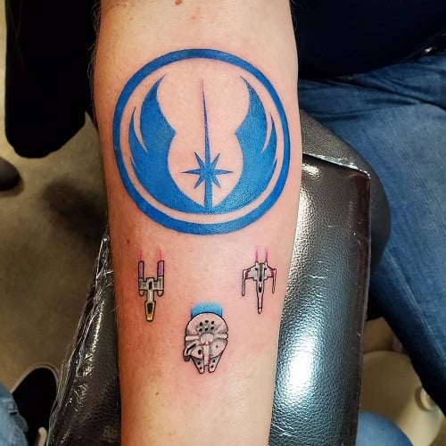 Star Wars Republic Tattoo