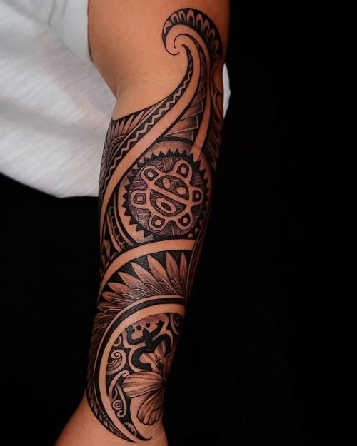 Taino Tribal Tattoo