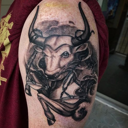 Taurus and Libra Tattoo