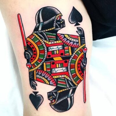 Traditional Star Wars Tattoo
