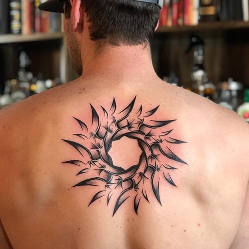 Tribal Sun Tattoo