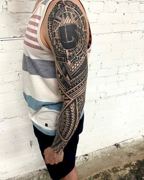 Tribal Tattoo Sleeve